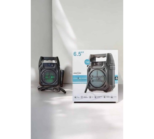 Güçlü ve Şarj Edilebilir Bluetooth Hoparlör 6.5 İnç