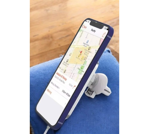 İOS Uyumlu Manyetik Tasarım Magsafe İphone 12/13/14/15 araç şarjı