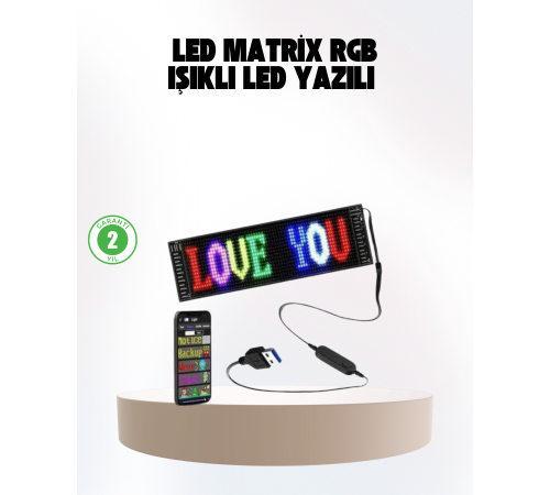 Şık ve Fonksiyonel RGB LED Panel Canlı Renk Yansımalı Işık Sistemi