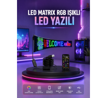 RGB LED Panel Renkli Işık Efektli Dekoratif Aydınlatma