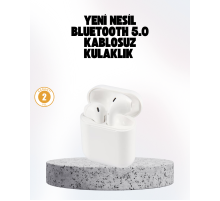 Hızlı Şarj Destekli 2. Nesil Bluetooth 5.0 Ergonomik Kulaklık