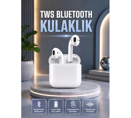2.Nesil Kablosuz Bluetooth Kulaklık Uzun Pil Ömrü