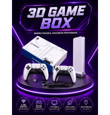 20.000 Yüklü Oyunlu Kablosuz Retro Oyun Konsolu 4K Destekli