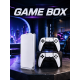 Game Box 3D Çift Oyun Kollu 4K HD Ekran 20000'den Fazla Oyun Seçeneği 2.4G Kablosuz