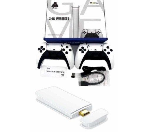 Game Stick 4K Retro Çift Kollu Atari Oyunlari +20000 Oyunlu Konsol Nostalji