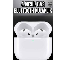 4.Nesil Kaliteli TWS Android ve İOS Uyumlu Mikrofonlu Kulaklık