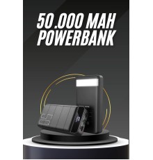50.000 Mah Led Dijital Göstergeli USB Çıkışı Powerbank