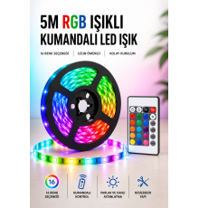 5M RGB Işıklı Her Ortama Uygun Led Işık