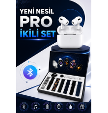 2025 Model Akıllı Saat ve Yeni Nesil Pro Bluetooth Kulaklık ANC Özelliği