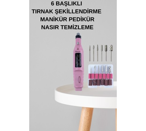 Manikür Pedikür Seti İkili Set El ve Ayak Bakımı Nasır Temizleme Protez Tırnak Çıkarma