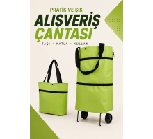 KATLANABİLİR ALIŞVERİŞ ÇANTASI
