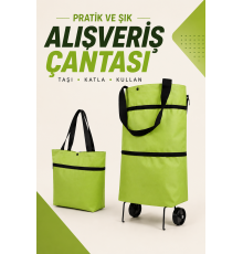 KATLANABİLİR ALIŞVERİŞ ÇANTASI