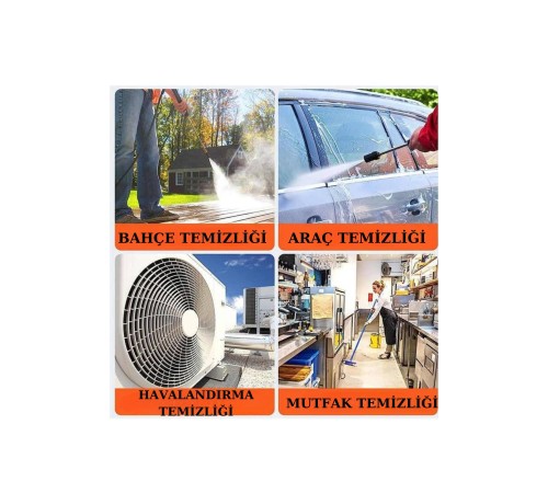 Şarjlı Ve Yüksek Basınçlı Oto Yıkama Makinesi Ve Sulama Tabancası Bahçe Yıkama Makinesi