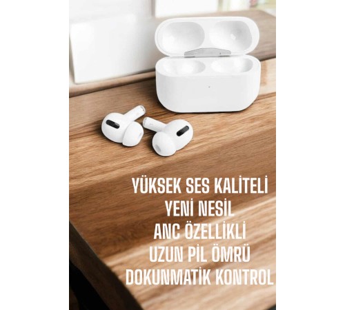 Dokunmatik Kontrollü Kablosuz Kulaklık iOS ve Android Uyumlu