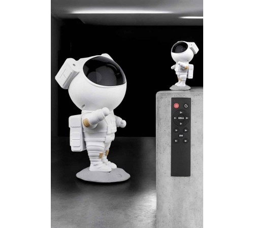 Çocuklara Özel Projeksiyon Astronot Lamba Speaker Sevimli