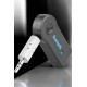 Kablosuz Bluetooth Aux Araç Kiti Siyah Hafıza Kartlı