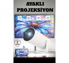 130 İnç Geniş Ekran ve 4K Destekli Full HD Projeksiyon Cihazı