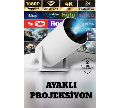 HDMI ve Full HD Teknolojili 160 ANSI Lümen Kablosuz Projeksiyon