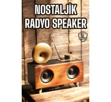 Nostaljik Görünümlü Bluetooth Bağlantılı Speaker