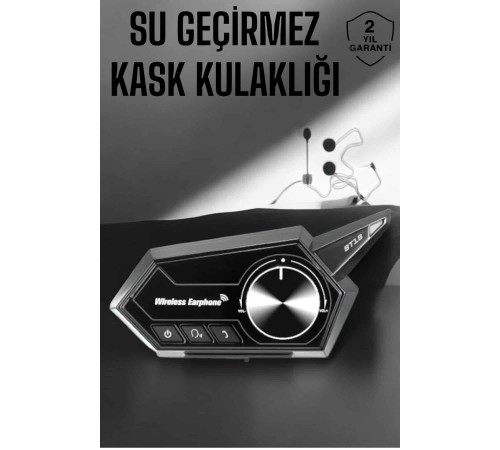 Motorcu Kulaklığı Kask Kulaklığı ANC Özelliği Sesli Görüşme Özelliği