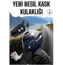 Intercom Kask Kulaklığı ANC Özelliği Yüksek Ses Kaliteli Bluetooth Kulaklık