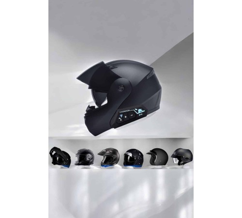 Kask Kulaklığı Motosiklet Intercom Interkom Dinleme Konuşma Özellikli Su Geçirmez