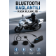 Kask Kulaklığı Motosiklet Intercom Interkom Dinleme Konuşma Özellikli Su Geçirmez