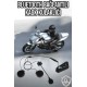 Kask Kulaklığı Motosiklet Intercom Interkom Dinleme Konuşma Özellikli Su Geçirmez