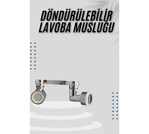 Dönebilen Musluk Başlığı Akrobat Mutfak Banyo Musluk Ucu Başlığı Oynar Başlıklı