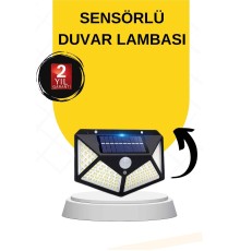 Güneş Enerjili Bahçe Lambası 100 Led Bahçe Lambası Bahçe Aydınlatma