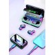 Powerbank Özellikli Kablosuz Bluetooth Kulaklık RGB Işıklı