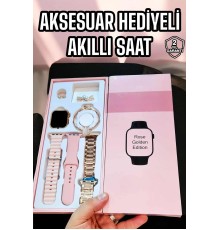 Akıllı Saat Sesli Görüşme Bildirim Görme Uyku ve Sağlık Takibi