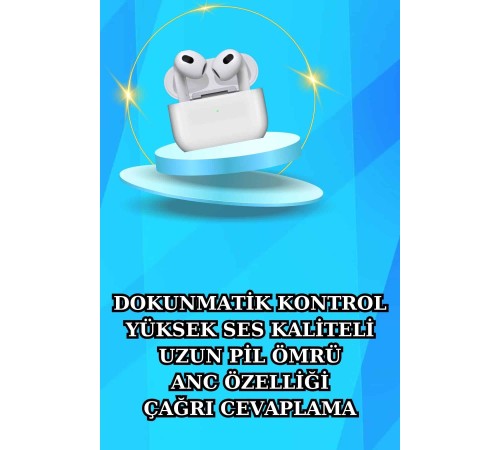 Akıllı Saat ve Kulaklık Seti Bildirim Görme Arama Cevaplama ANC Özelliği