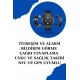 Kablosuz Bluetooth Bağlantılı Kulaklık ve Dokunmatik Ekran Akıllı Saat Arama Cevaplama