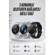 Akıllı Saat Amoled Ekran Bluetooth Bağlantılı Sesli Görüşme Nabız Ölçer