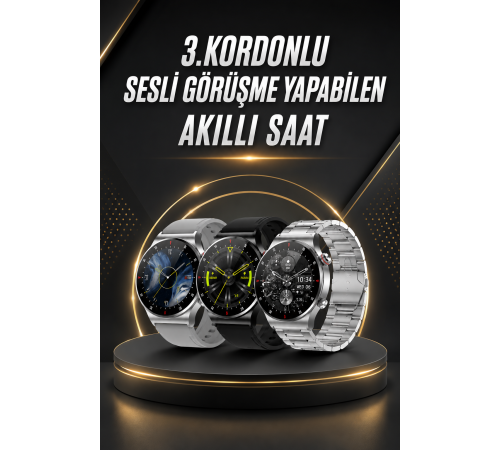 Akıllı Saat Uyku ve Sağlık Takibi NFC Uyumlu Bluetoooth Bağlantılı Android İOS Uyumlu