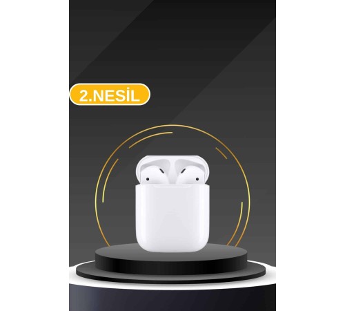 3 Kordonlu Dokunmatik Ekran Akıllı Saat ve 2.Nesil Kablosuz Bluetooth Kulaklık ANC/ENC