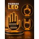PARMAK LED AMBER RENKLİ IŞIK