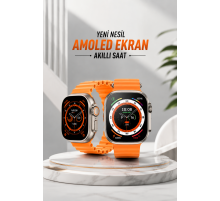 Akıllı Saat Android ve İOS Uyumlu 49 MM NFC Özelliği GPS Takibi