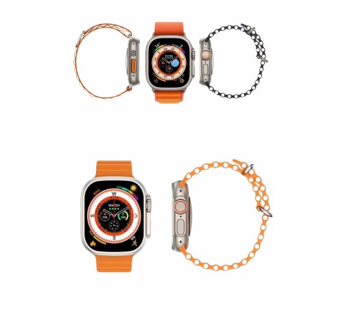 Akıllı Saat Android ve İOS Uyumlu 49 MM NFC Özelliği GPS Takibi