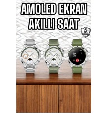 Akıllı Saat Sesli Görüşme Uyku ve Sağlık Takibi NFC Uyumlu