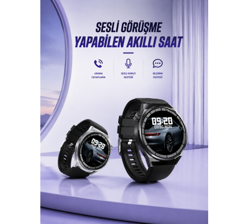 GT8 AKILLI SESLİ GÖRÜŞME YAPABİLEN SAAT