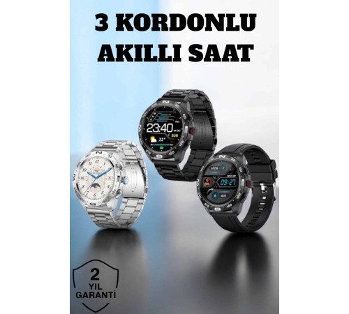 Akıllı Saat Arama Cevaplayan Titreşim Özelliğiyle Bildirim Görebilen