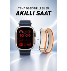 Akıllı Saat Yeni Nesil Sesli Asistan Uyku ve Sağlık Takibi Adımsayar