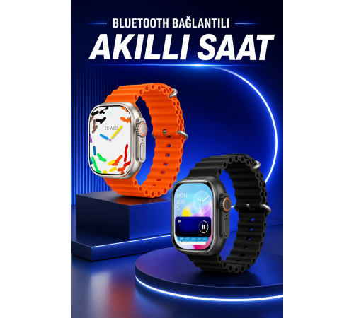 Akıllı Saat Arama Cevaplayan Bildirim Görme Yeni Nesil Bluetooth Bağlantılı