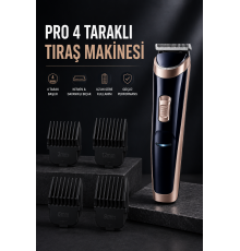 Paslanmaz Çelik Bıçaklı Hassas Çelik Bıçaklı Tıraş Makinesi