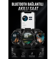 Akıllı Saat GPS VE NFC Özelliği Sesli Görüşme Dokunmstik Ekran