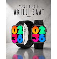 Yeni Nesil Akıllı Saat Arama Cevaplama GPS Takibi Adımsayar NFC Özelliği