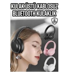 Kablosuz Bluetooth Kulaklık ANC/ENC Destekli Kulak Üstü Yüksek Ses Kaliteli