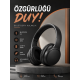 Kulak Üstü Bluetooth Kulaklık Ayarlanabiilir Uzun Pil Ömrü Kablosuz 5.0 Bluetooth